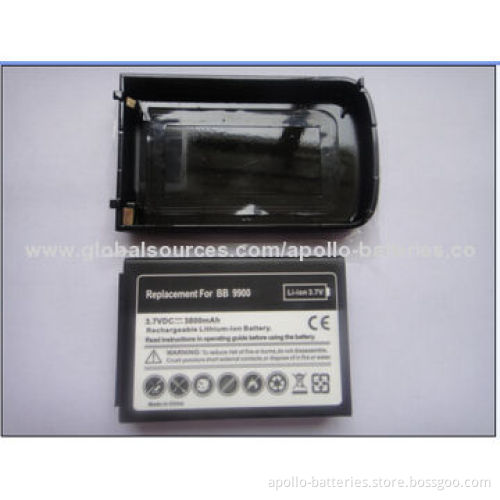 High capacity mobile phone battery, 3800mAh for BlackBerry BB 9850/9860/Bold 9900/9930 Dakota